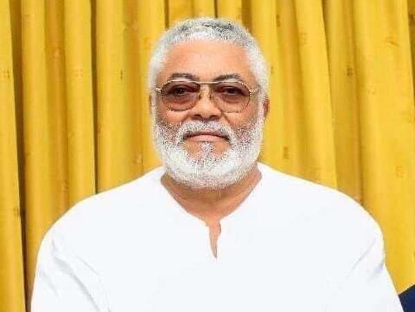 The late Former President Jerry John Rawlings