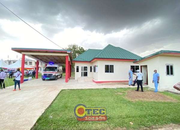 NAPO Constructs Ultra-modern Ambulance Bay For Manhyia Hospital