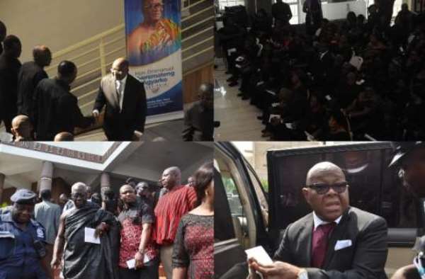 Mourners Flood One Week Memorial Of MP Agyarko