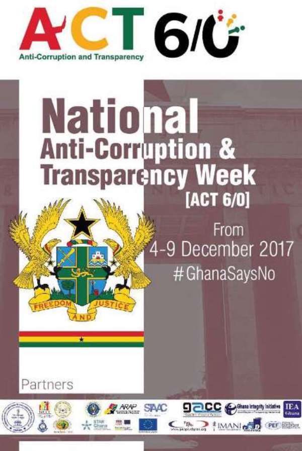 Ghana To Launch Zero Tolerance For Corruption