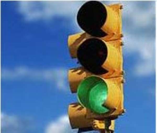 Driver fined for picking passengers at a traffic light