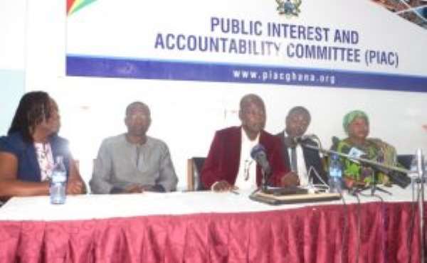 PIAC Laments Wrongful Petroleum Holding Cash Payments To GRA