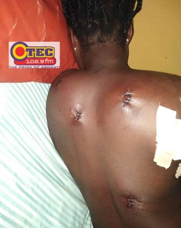 A/R: Mentally Challenged Man Butchers Bathing Woman At Nkawie