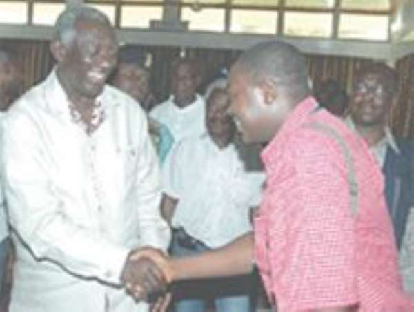 Wicked Lies - President Kufuor Says Rumours About His Stashed Billions Are Baseless