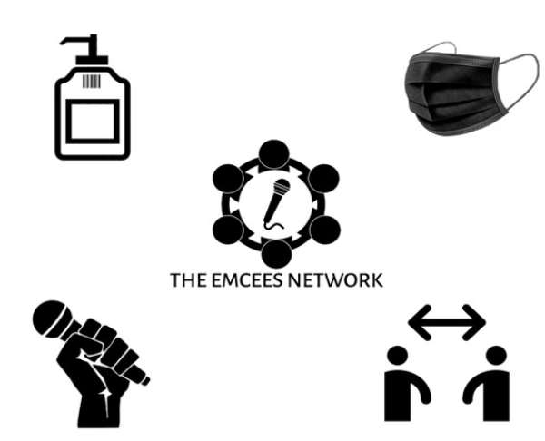 The Emcees Network pledges support in Ghana’s fight against the spread of covid-19