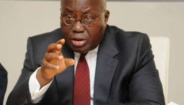 President Nana Akufo Addo: Photo credit, Ghana media