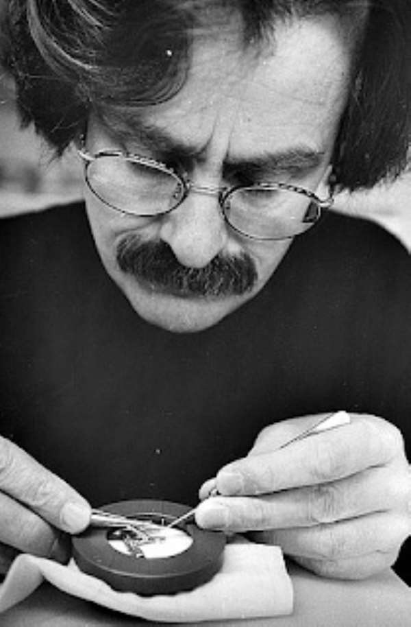 Scientist and micro-surgeon, Johan Van Dongen