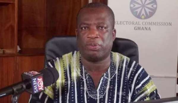 Director of Electoral Services at the EC, Dr. Serebour Quaicoo