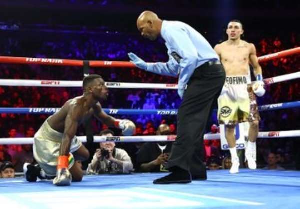 “Real beating” – Ghanaians react to Richard Commey’s defeat to Teofimo