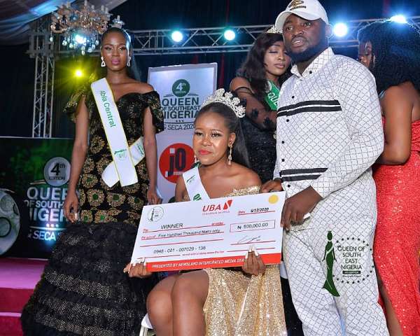 Miss Favour Maduka wins Queen of South East Nigeria Pageant 2020