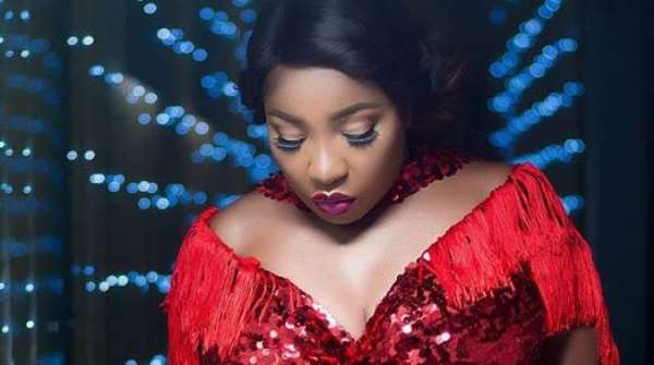 Actress, Anita Joseph Flaunts Massive Backside in Red Oufit