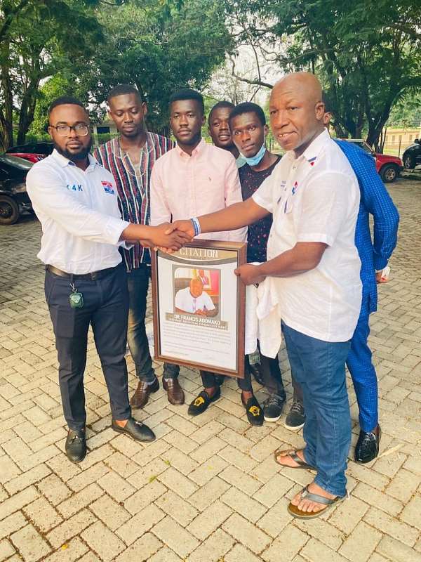 Ashanti regional Organizer of NPP, Francis Adomako honoured by party's grassroot