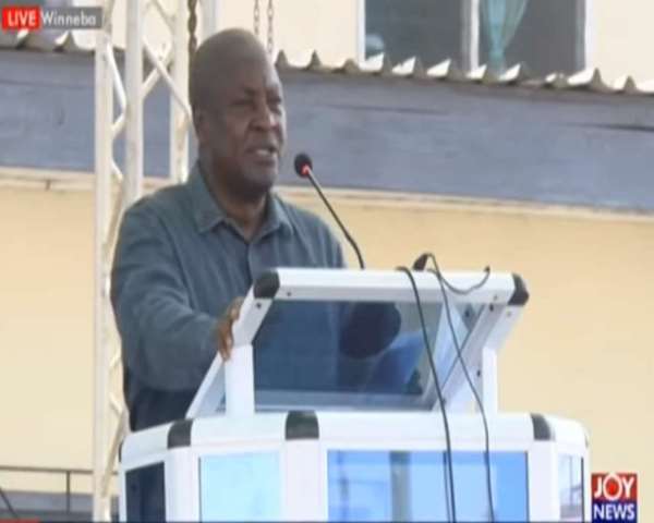 Flag bearer of NDC, John Dramani Mahama