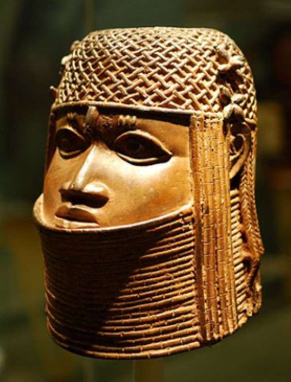 Wikimedia commons Head of an Oba, Benin, Nigeria, now in Bristol Museum, Bristol, United Kingdom of Great Britain. Bristol Museum was ready to discuss restitution.