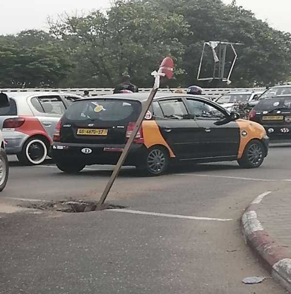 Seal The Hole On The Road In front Of CHRAJ: An Open Letter To The AMA Boss