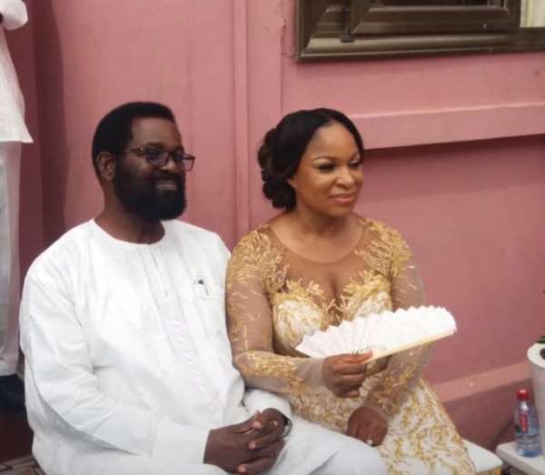 Alfred Okoe Vanderpuije on Thursday got engaged to one Cynthia Amerley Ayiku.