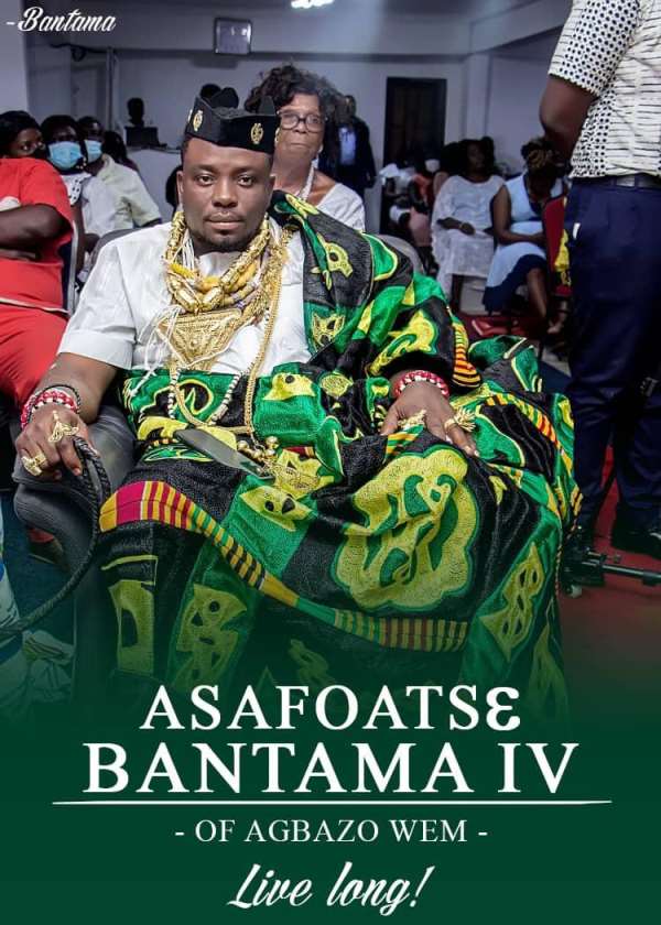 Nene Bantama,the Agbazo Wem Asafoatse of Prampram.