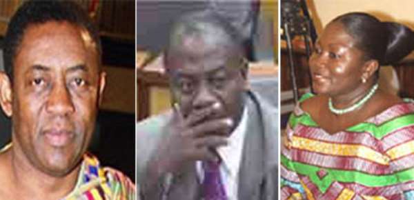 Scramble for NPP seats in Ashanti FOUR GIANTS CHALLENGE BOAFO Cocobod Chief, Patricia Appiagyei, Ayisi Boateng, Yamoah Ponkoh throw down gauntlets