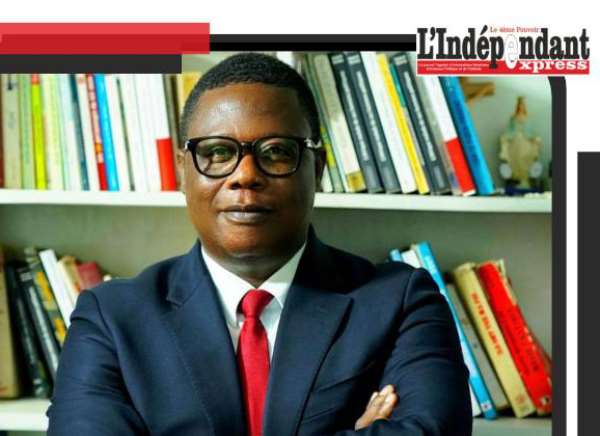 L'Indépendant Express director Komlanvi Ketohou was recently detained and his paper has been barred from publishing. (Photo: Komlanvi Ketohou)