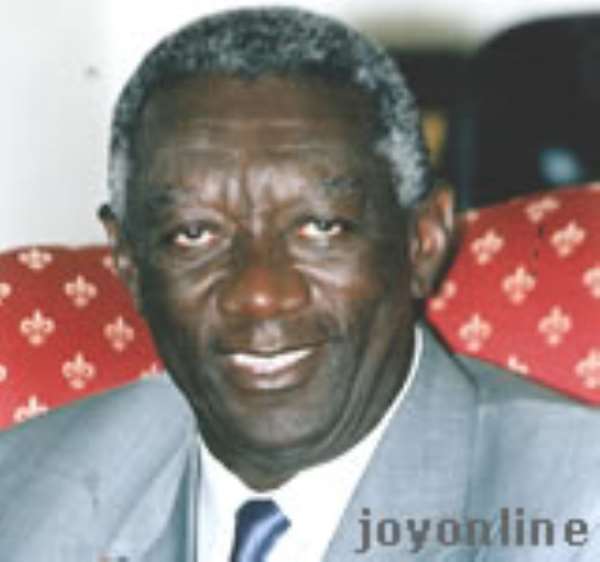 President Kufuor lauds political neutrality of military