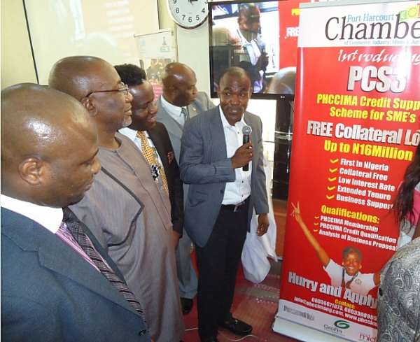 R/S Dep. Gov. Lauds And Launches PHCCIMA Collateral Free Credit Scheme PCS3