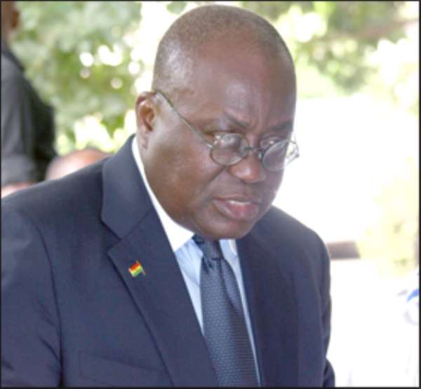 Where is Nana Akufo-Addo?