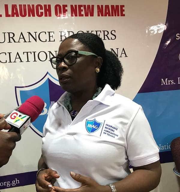 President of IBAG, Mrs. Lena Adu-Kofi