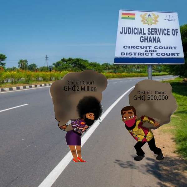 The enhanced monetary value jurisdiction of the District and Circuit Courts in Ghana: How burdensome; how effective?
