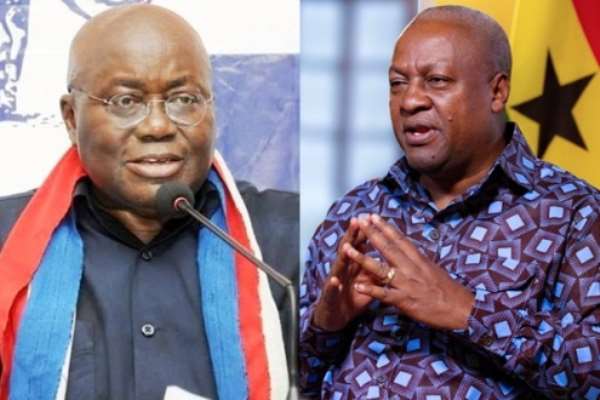 Akufo-Addo Describes Mahama As Double Standard Politician