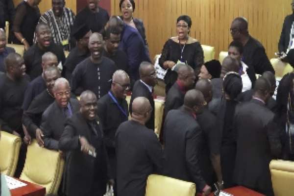 We Walked Out On A Tyrant, Depotistic And Authoritarian Akufo-Addo — Minority