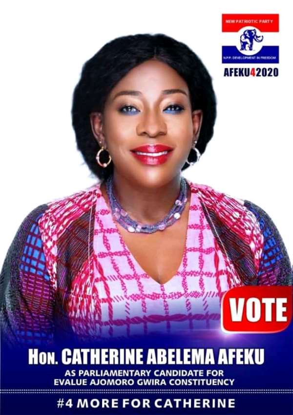 NPP Primaries: Catherine Afeku, Two Others Run Unopposed In Western Region