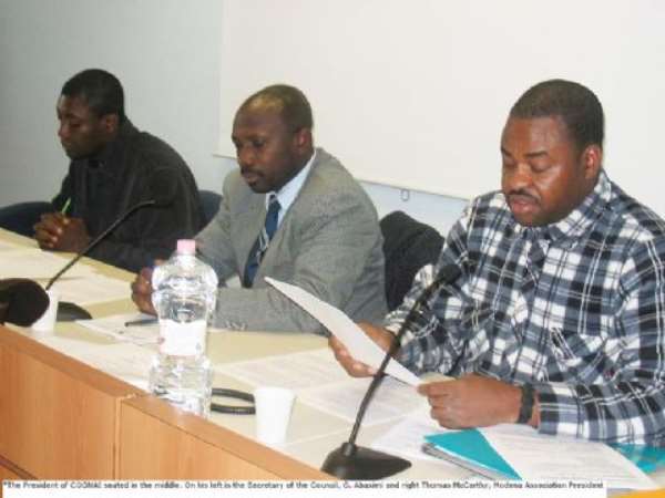 Ghanaians In Italy Threaten Demo ....