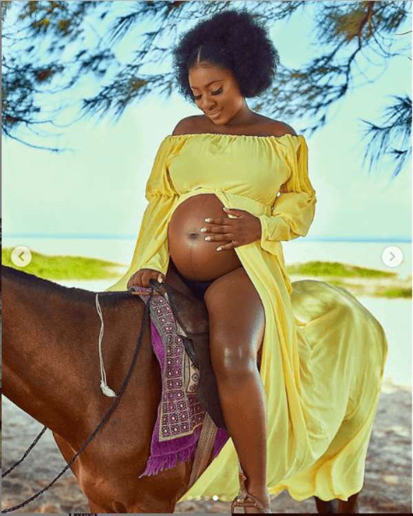 Yvonne Jegede shares beautiful photos from her maternity shoot