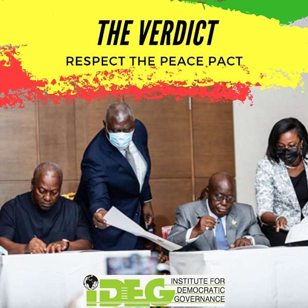 IDEG positively engaging Ghanaians ahead of Supreme Court Verdict