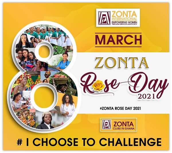 On ZONTA Rose Day and International Women’s Day ZONTA