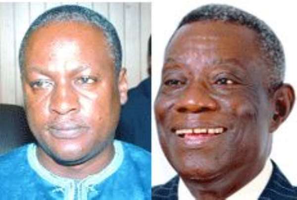 NDC’s Ticket For Dec 7 Elections - It’s John & John