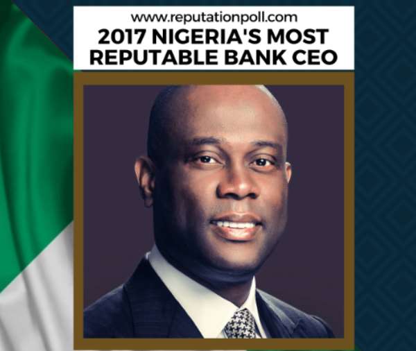 Access Bank’s Herbert Wigwe Is Most Reputable Nigerian Bank Ceo