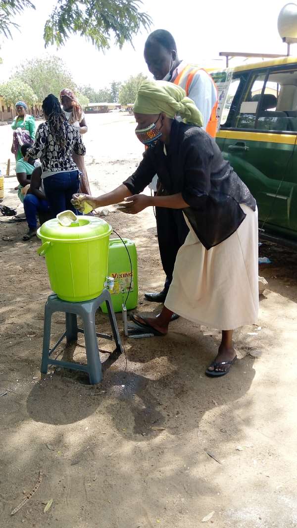 Central Regional Director Of ISD Steps Up COVID-19 Campaign In Kasoa