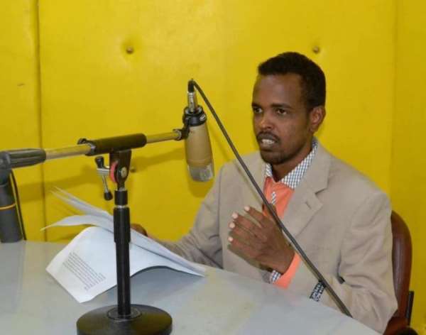 Goobjoog Media deputy director, Abdi Aziz Ahmed Gurbiye. | Photo credit: Facebook/Courtesy.