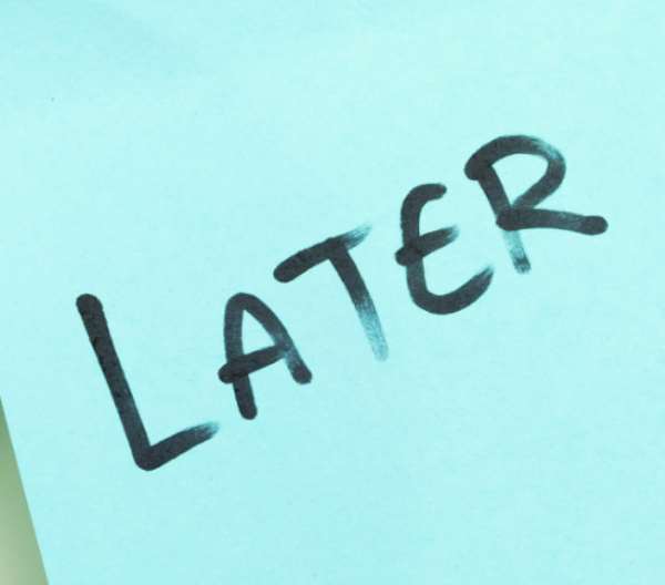 Eliminate Procrastination