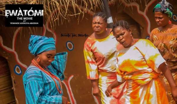 Ewatomi: Award Winning Actress, Yewande Adekoya's Latest Project In Progress