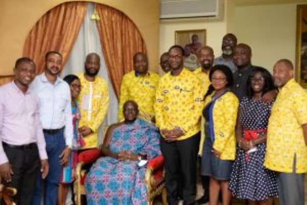 Asantehene Commends MTN For Consistency