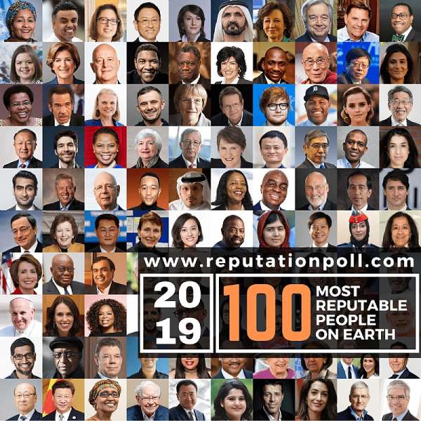 Akufo-Addo, Bishop Dag Named In 2019 List Of 100 Most Reputable People