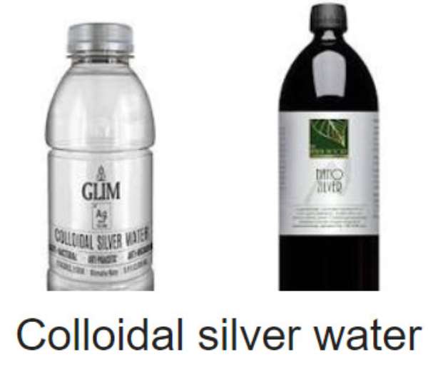 Colloidal Silver Water An Alternative To Antibiotics?