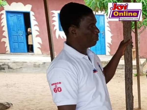 Innocent Agblevor is the headteacher of Kekeli Preparatory school in Aflao.