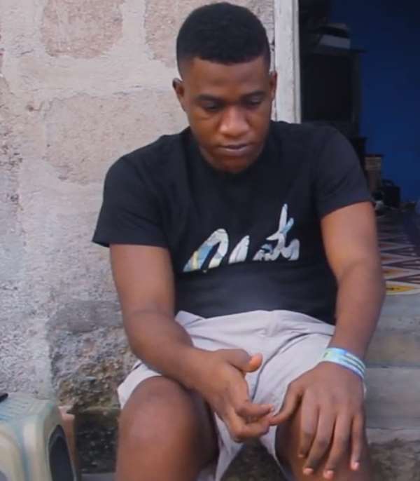 Terrifying Situation Of A Student Who Got His Spine Twisted In Swedru Snr. High School