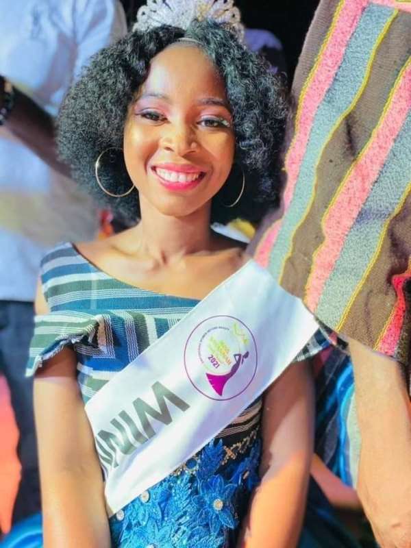 Winner Of The Maiden Edition Of Miss Savannah Beauty Pageant. (Kisu)