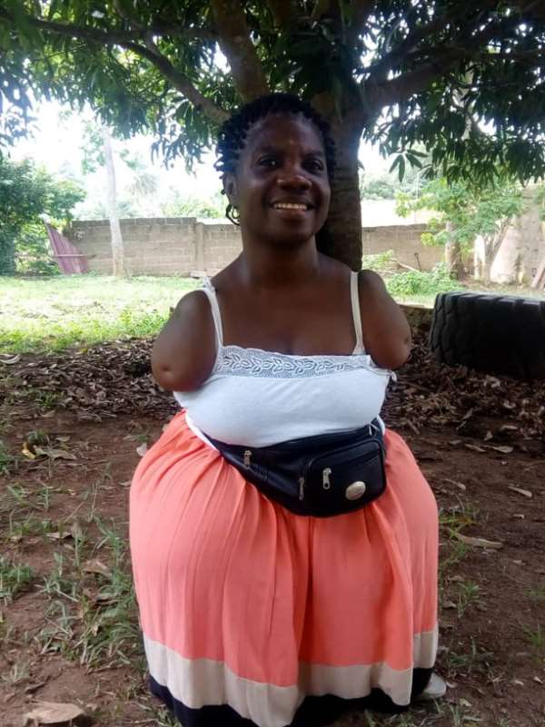 MTN Heroes Of Change 2019: Focus On Physically Challenged Louisa Enyonam Ansah