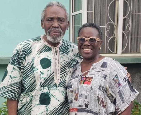 Olu Jacobs and Joke Silva