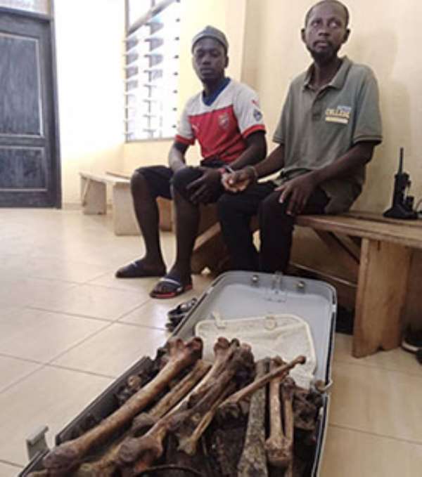 A/R: Human parts dealers arrested at Abuakwa